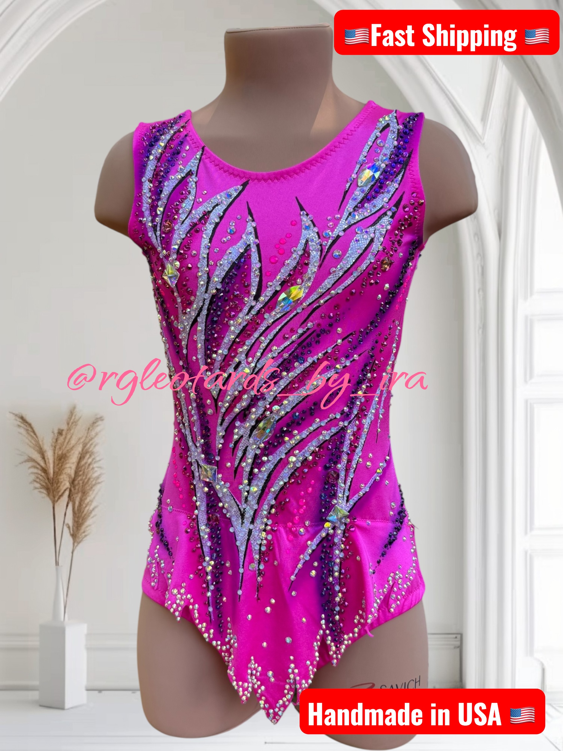Rhythmic Gymnastics Leotard Torso 137cm