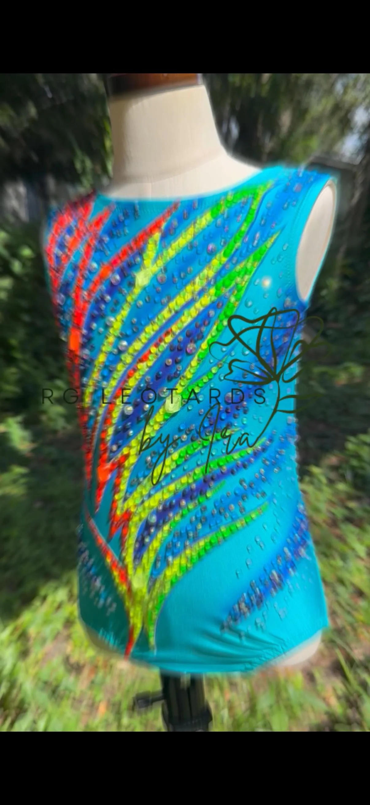 Rhythmic Gymnastics Leotard torso 110cm