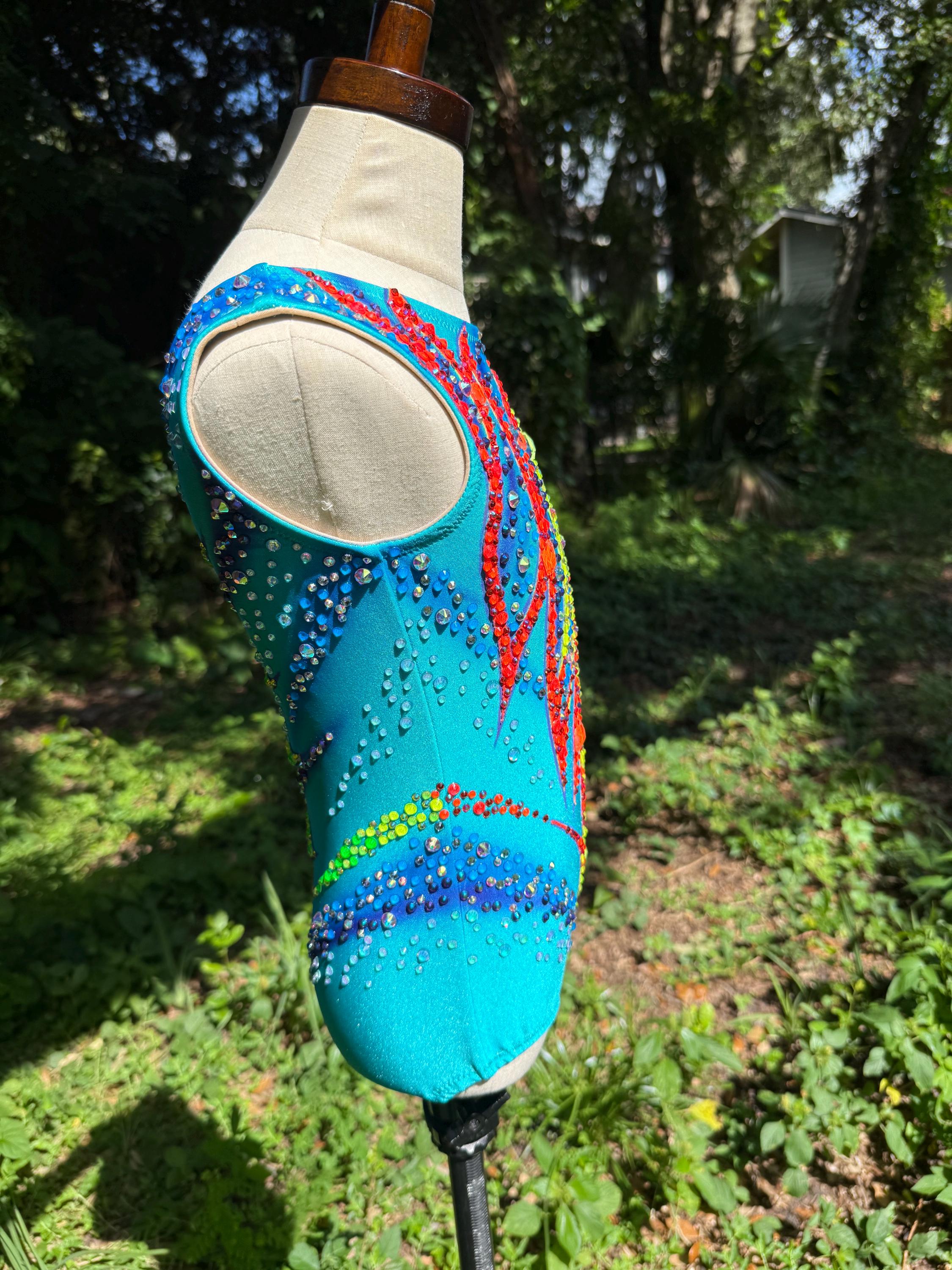 Rhythmic Gymnastics Leotard torso 110cm