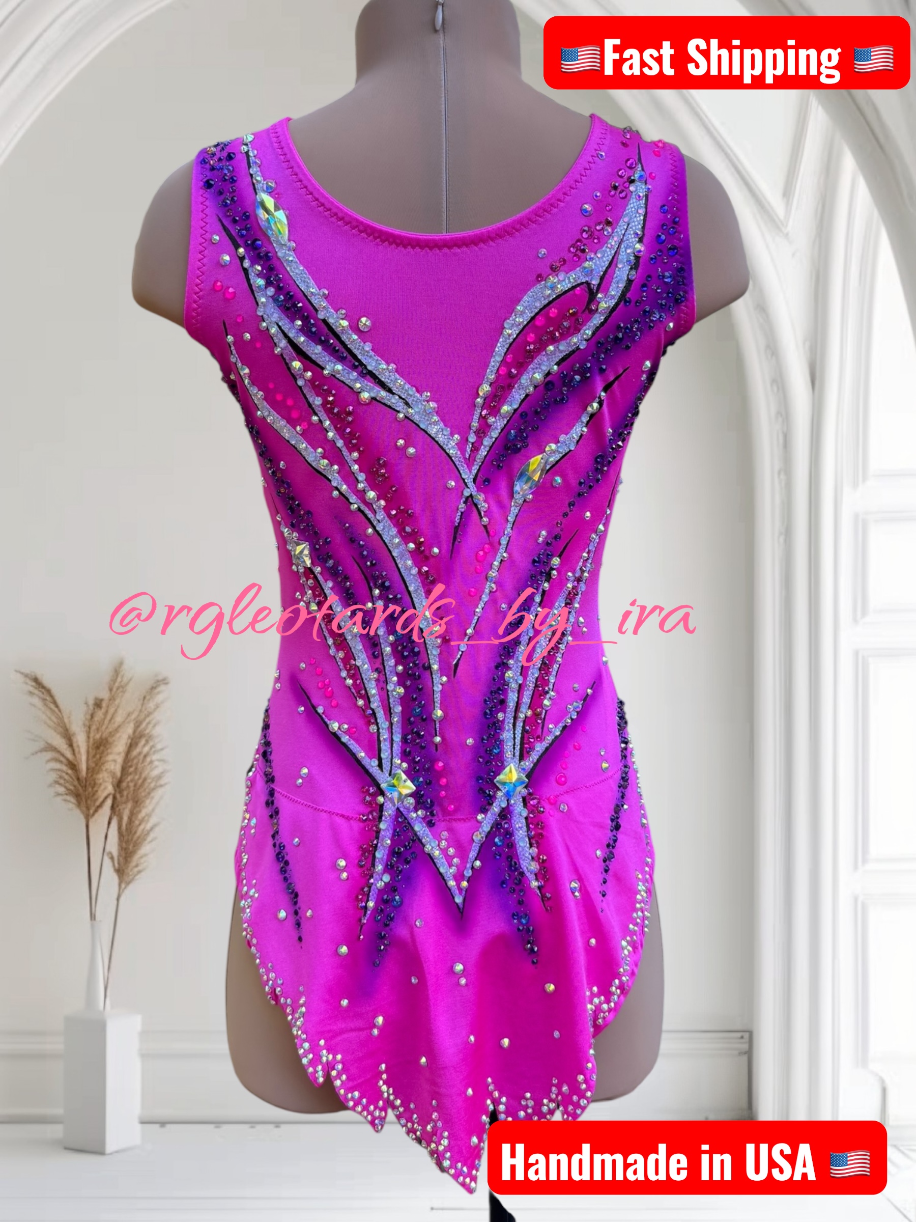 Rhythmic Gymnastics Leotard Torso 137cm