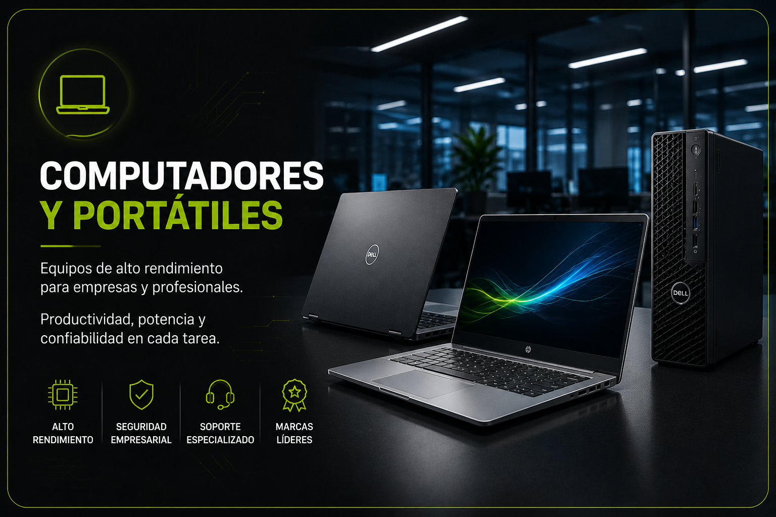 COMPUTADORES Y PORTÁTILES