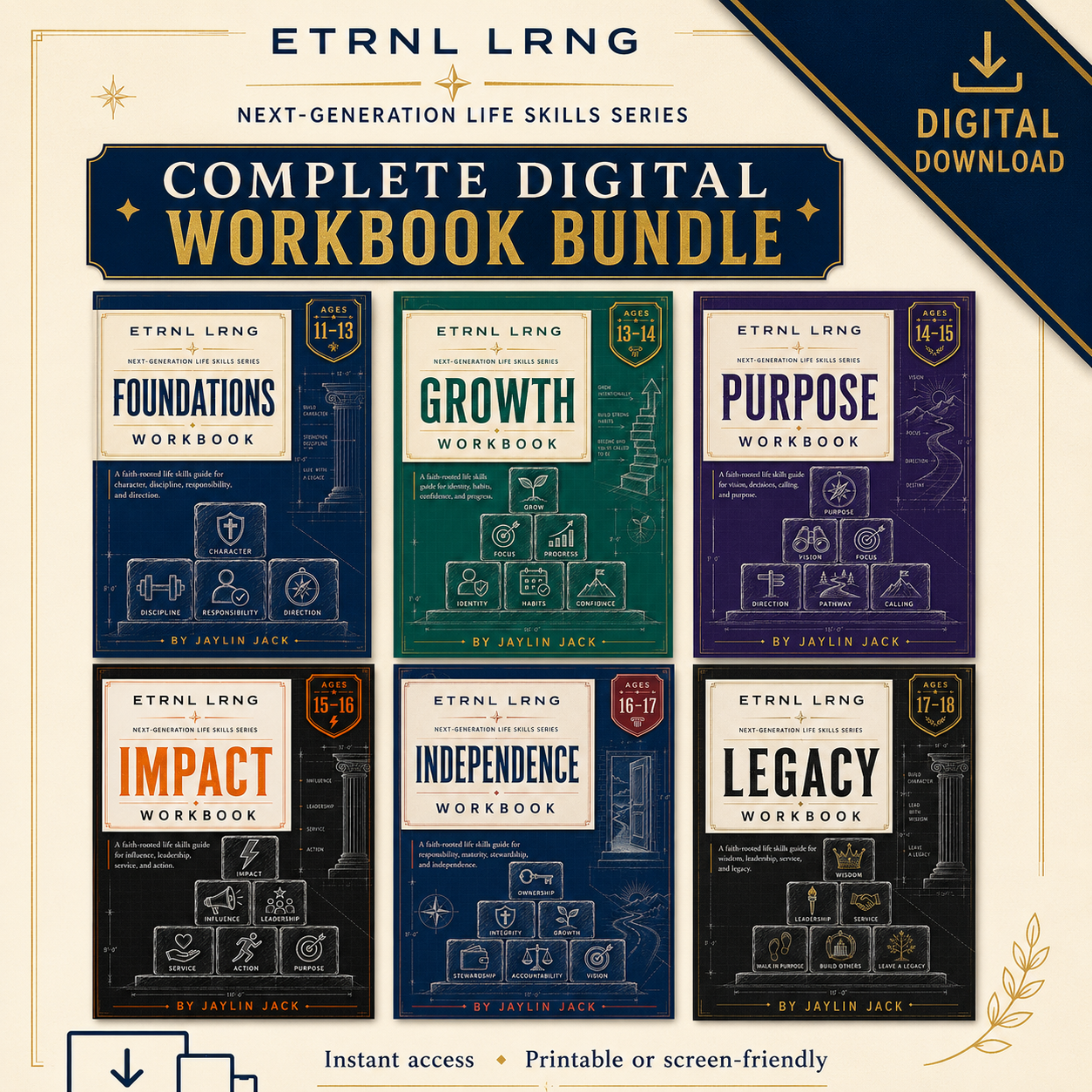 THE COMPLETE ETRNL LRNG SERIES — Digital Bundle