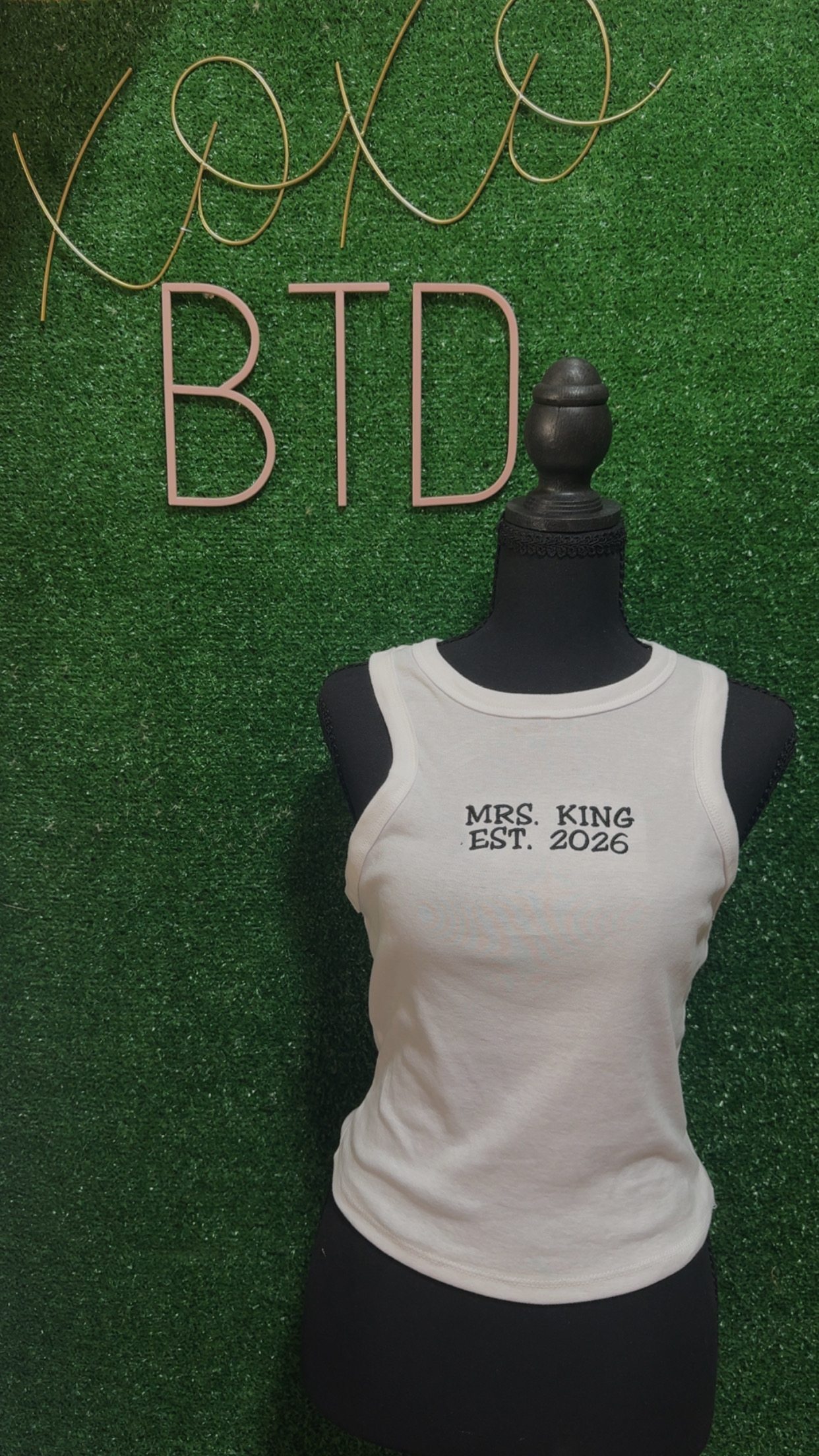 CUSTOM Bridal Tank Top
