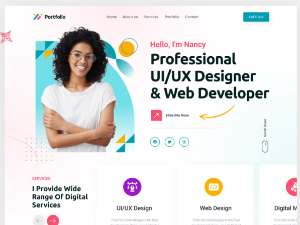 UI/UX Design & Web Development Service