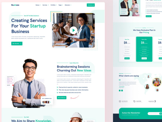 Landing Page Design