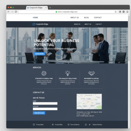 Corporate Website Development