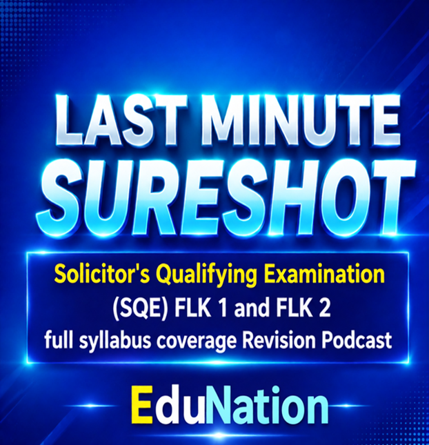 Last Minute Sureshot: Full SQE Revision Podcast
