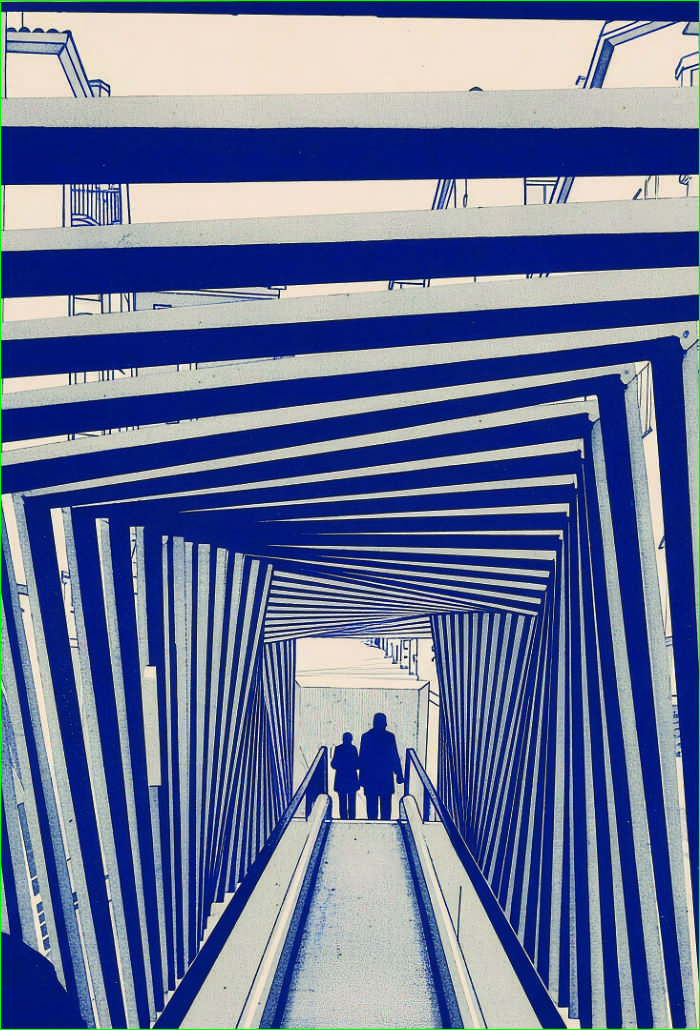 Escalera Gris