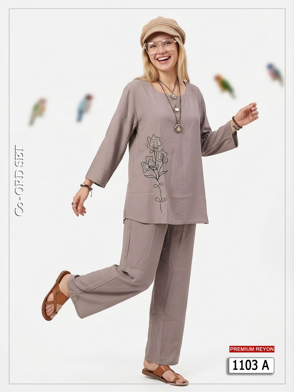 Women's Premium Rayon Co-Ord Set