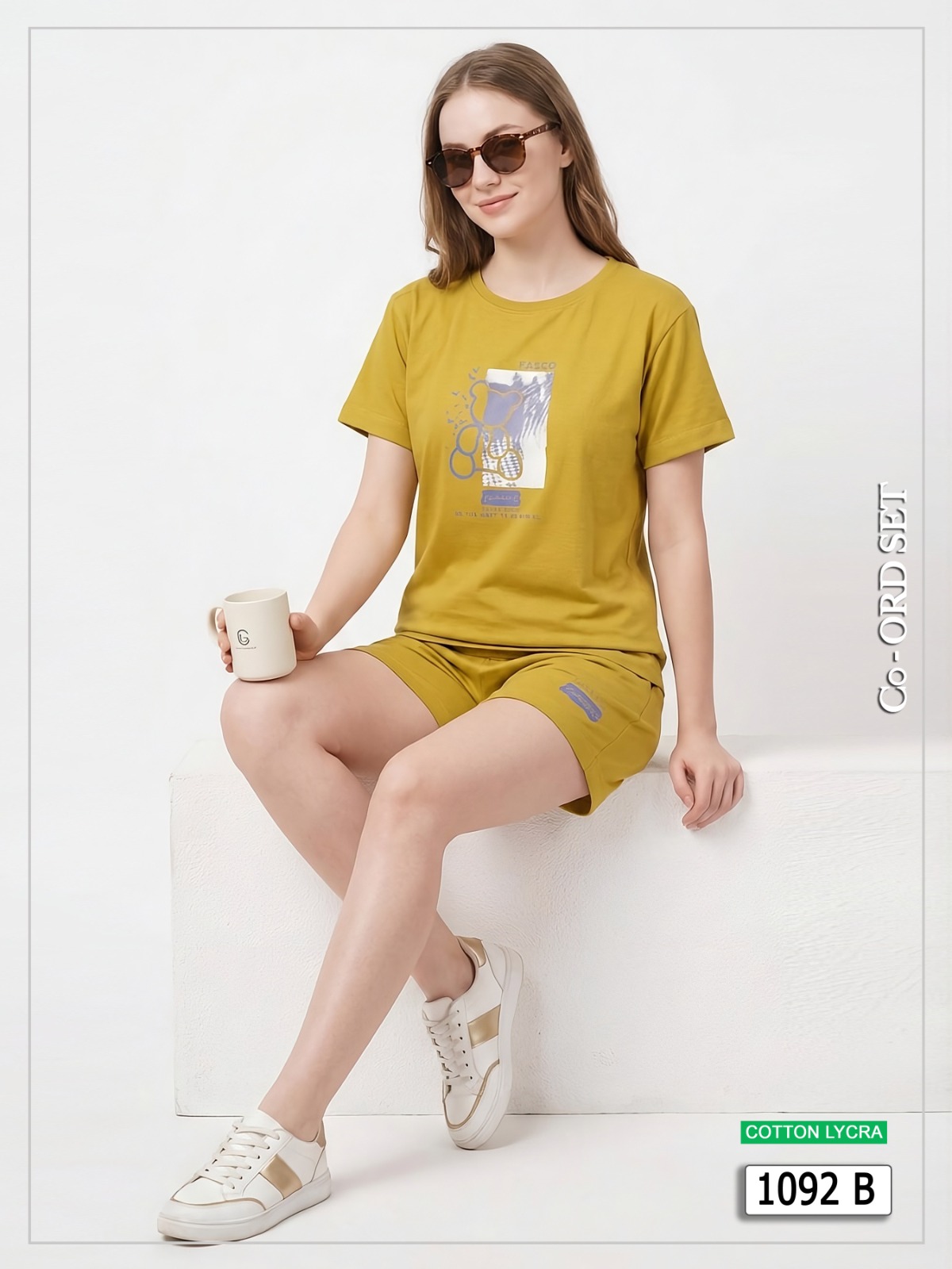 Women’s Mustard Co-Ord Set