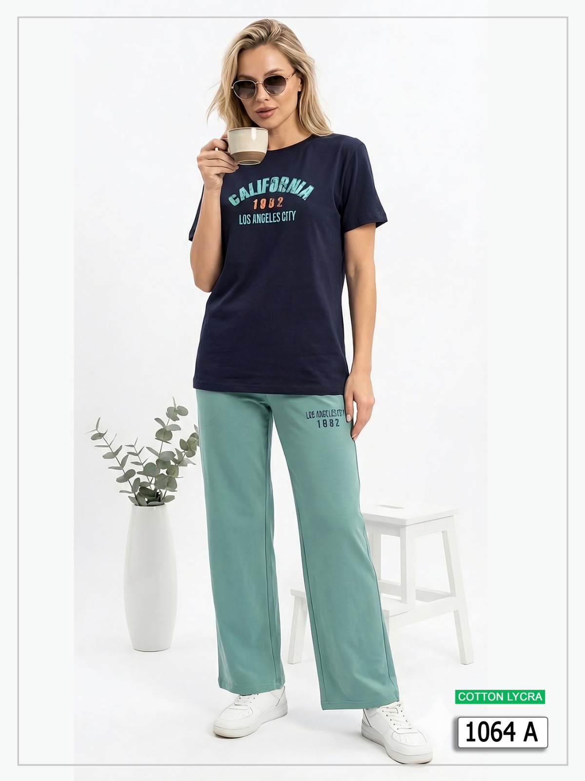 California 1872 Two-Piece Loungewear Set