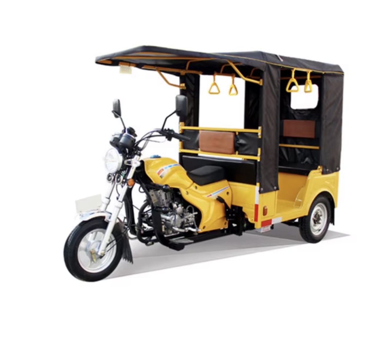 Commercial three- wheeled tricycle