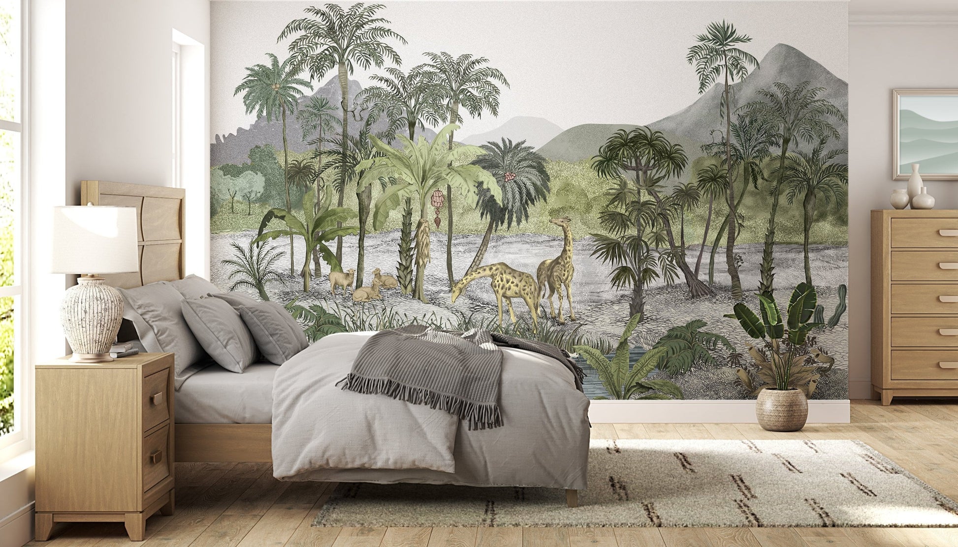 Jungle Safari Wall Mural