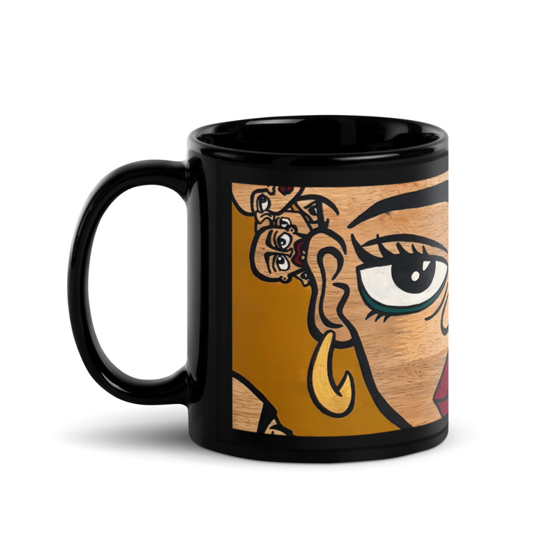 SIROTONS - Black Glossy Mug