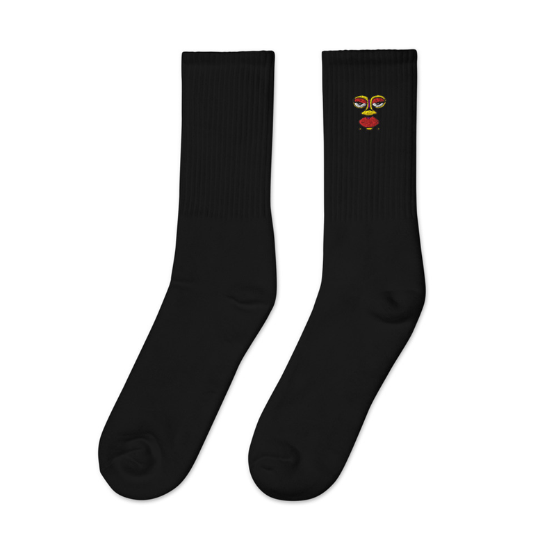 1SO - Embroidered socks
