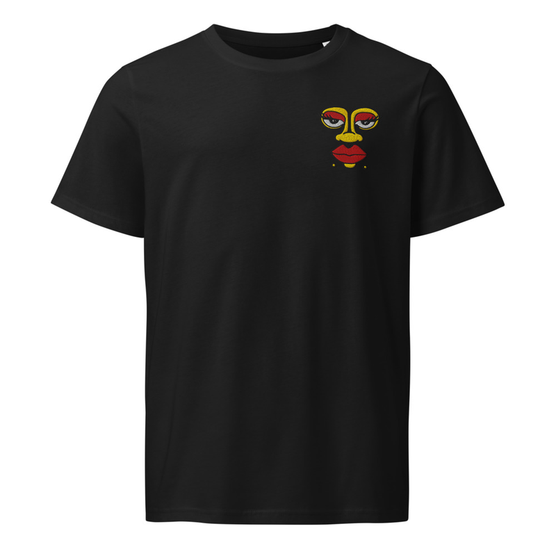 Unisex organic t-shirt - broderie -  1SO original