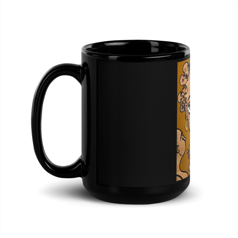 SIROTONS - Black Glossy Mug