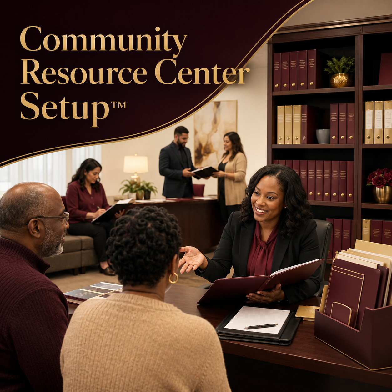 Community Resource Center Setup