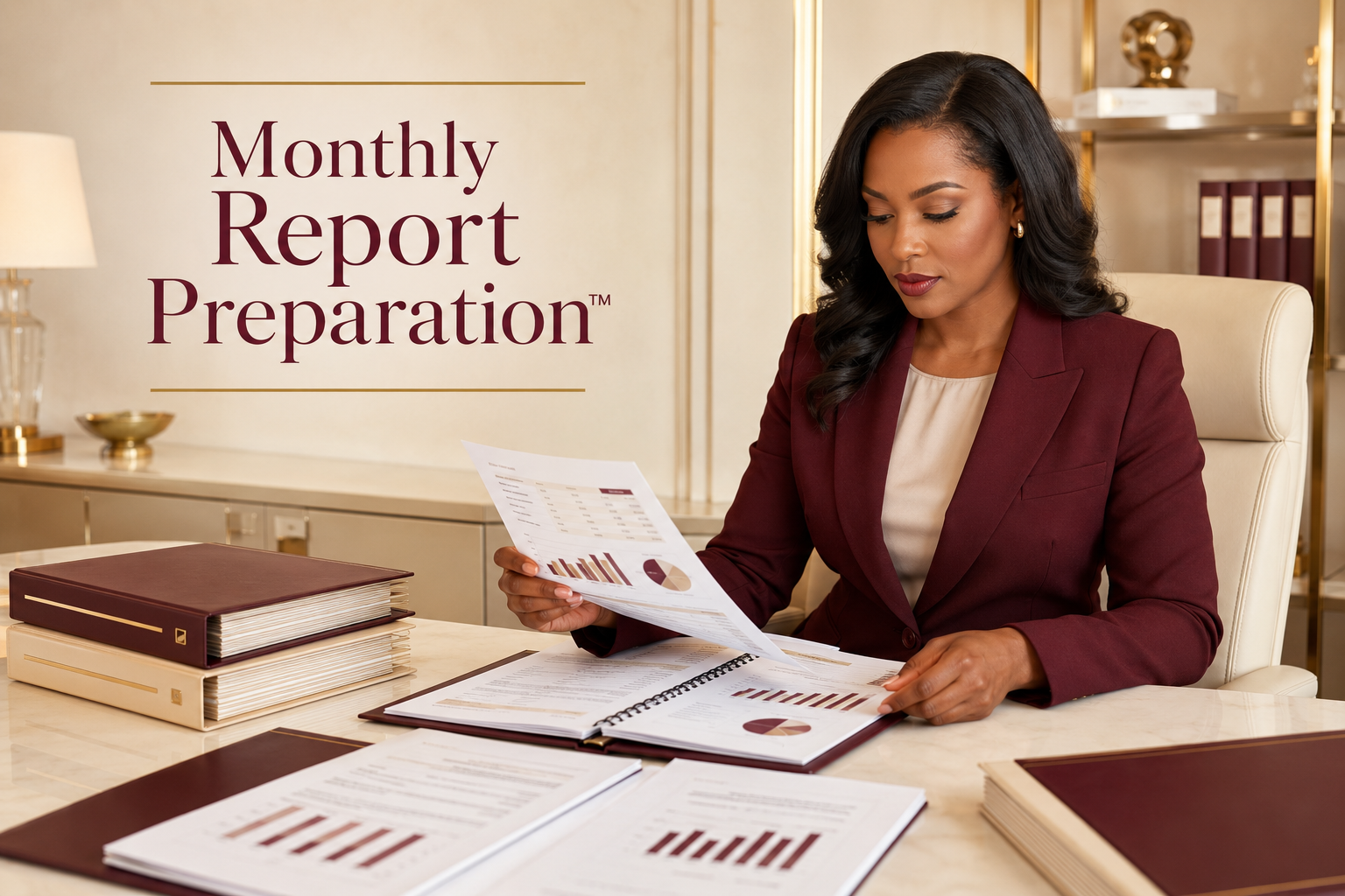 Monthly Report Preparation