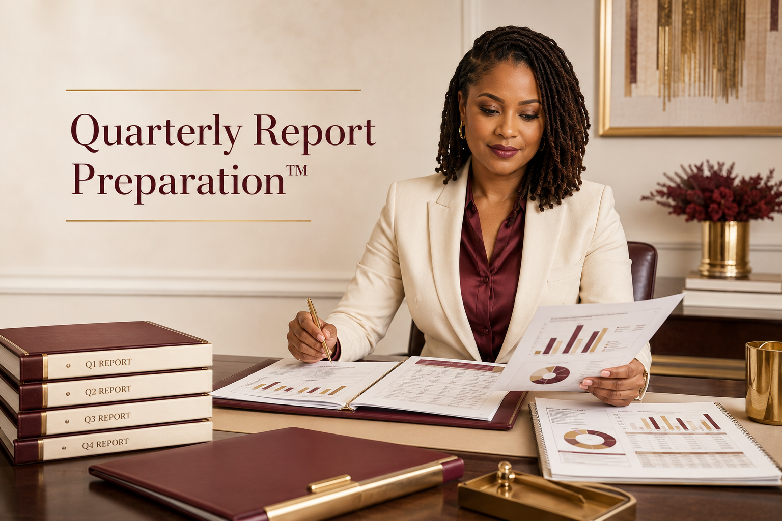 Quarterly Report Preparation