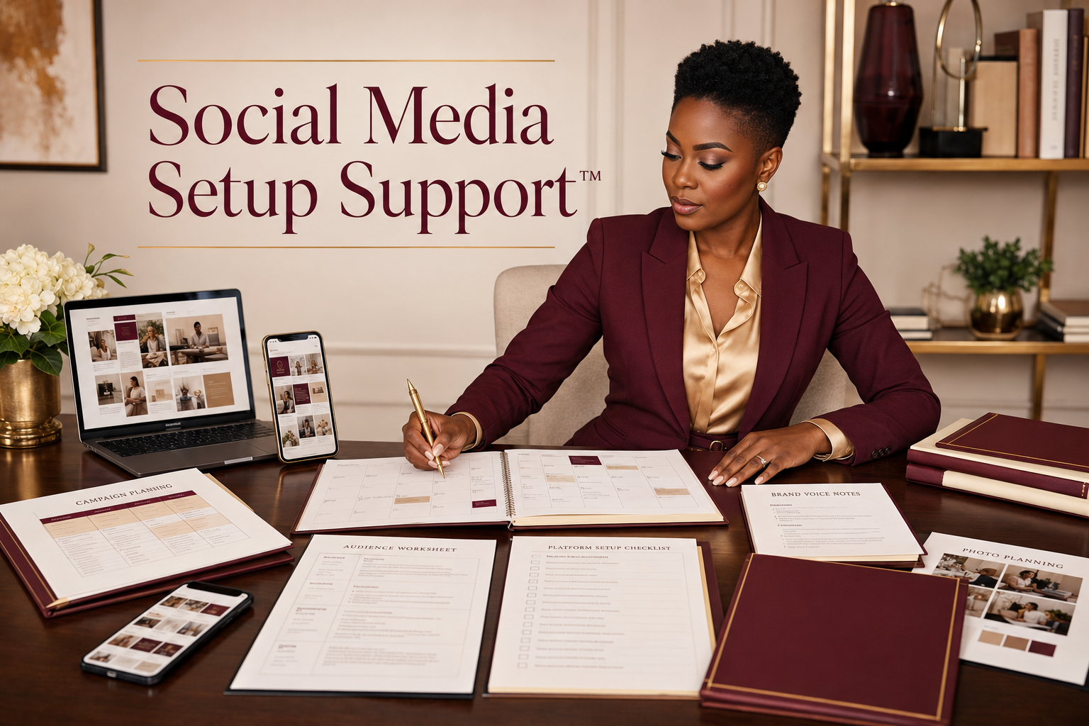 Social Media Setup Support