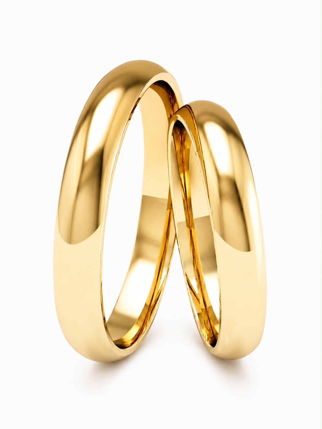Alianças Linha Clássica ouro 18k 3mm
