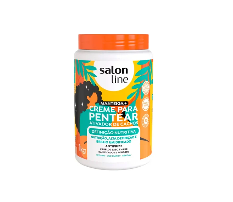 Creme para Pentear Ativador de Cachos 1kg - Salon Line
