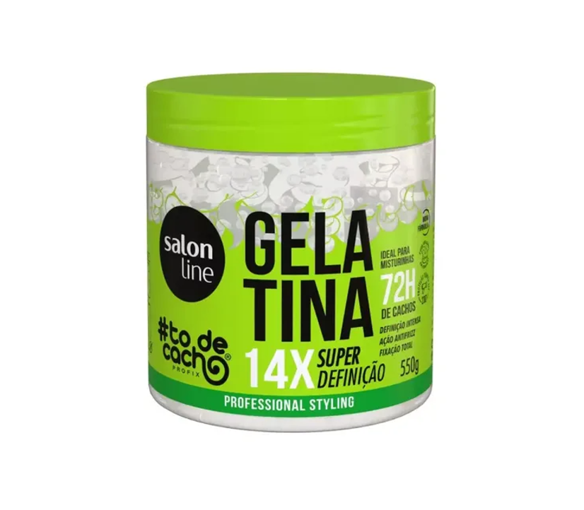 Gelatina 14X Super Definição 550g - Salon Line 