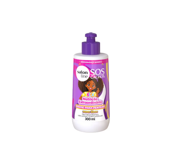 Creme para Pentear S.O.S Cachos Kids 300ml - Salon Line