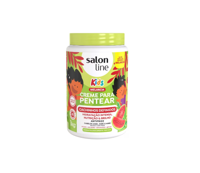 Creme para Pentear Kids Melancia 1kg - Salon Line