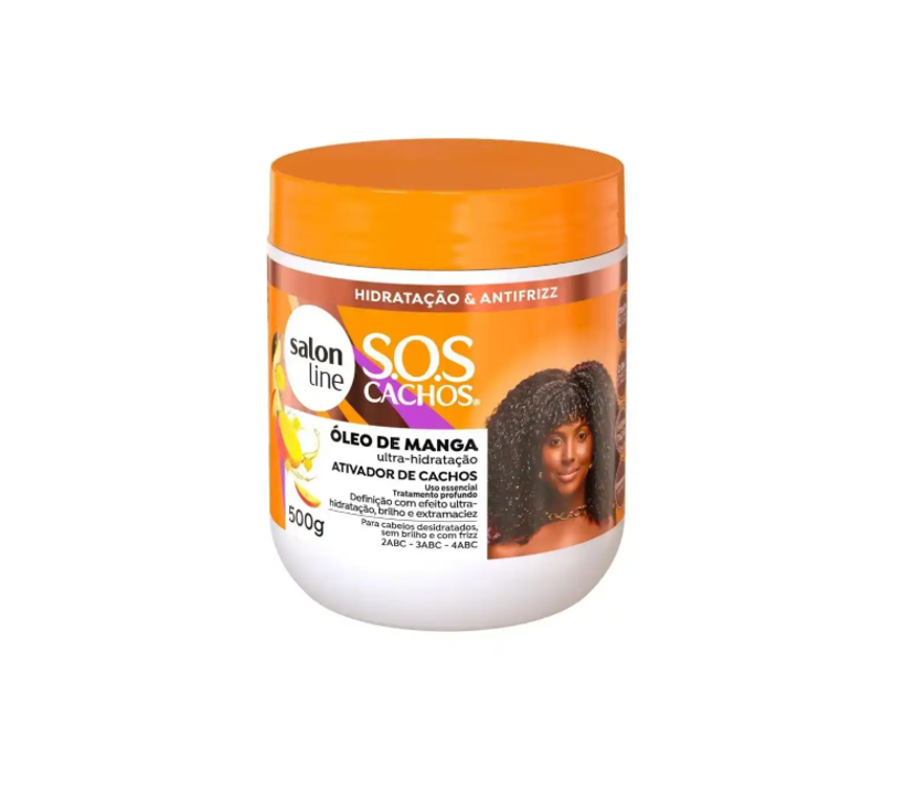 Máscara Capilar S.O.S Cachos Óleo de Manga 500g - Salon Line