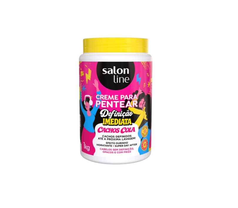 Creme para Pentear Cachos Cola 1kg - Salon Line 