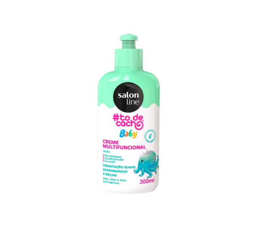Creme Multifuncional #TôDeCacho Baby 300ml - Salon Line 