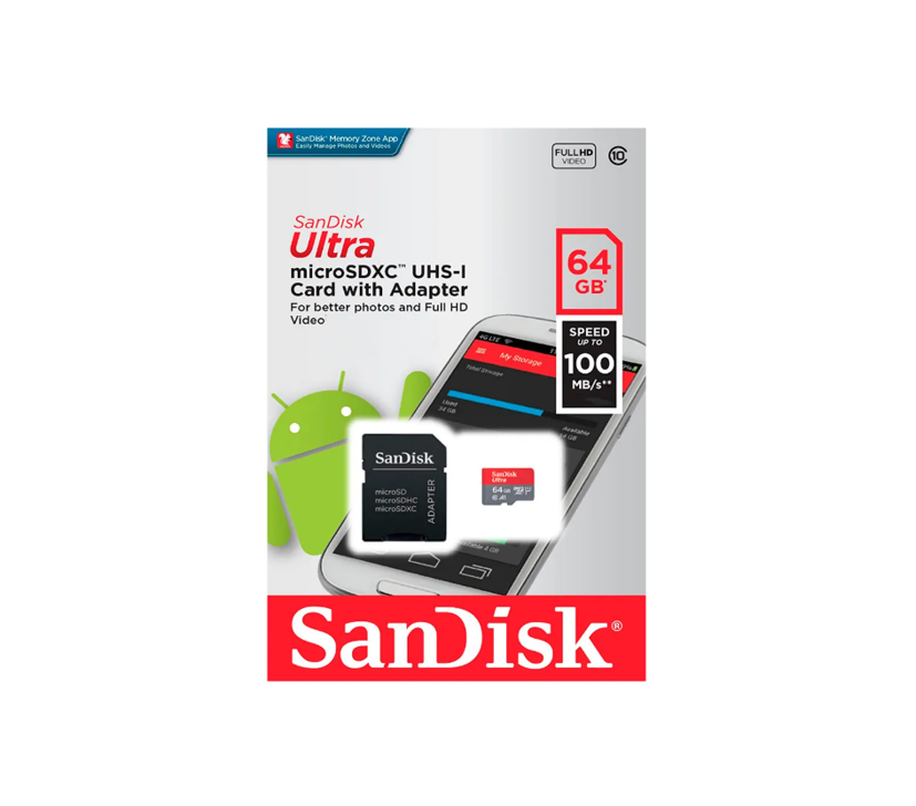 Cartão de Memória 64GB - SanDisk