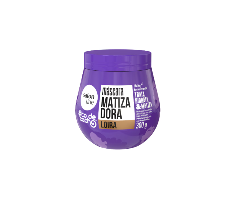 Máscara Matizadora Loira 300g - Salon Line