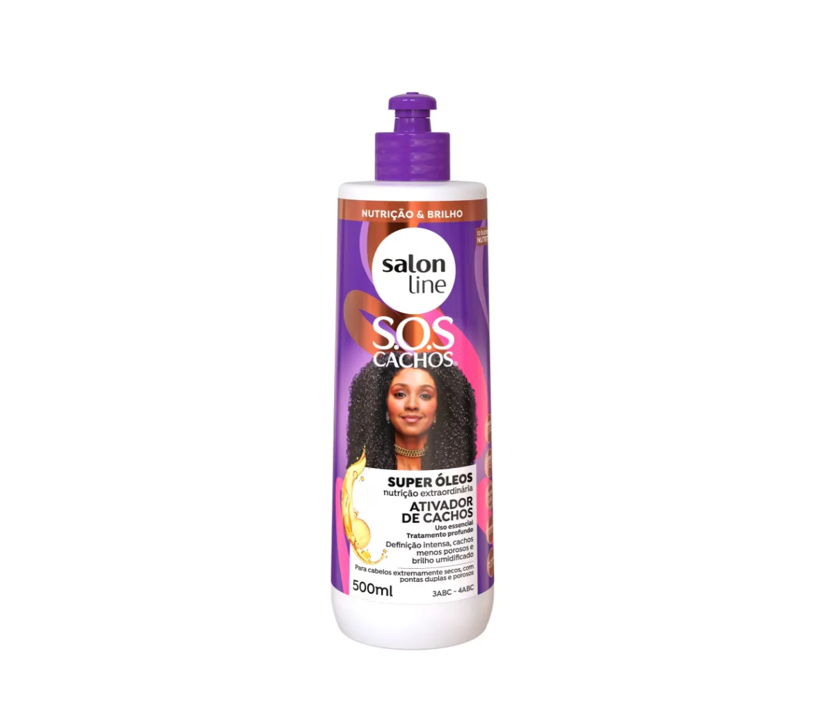 S.O.S Cachos Super Óleos 500ml - Salon Line
