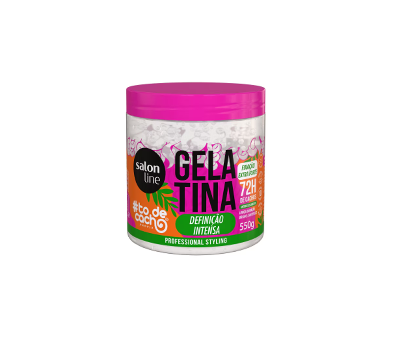 Gelatina Definição Intensa 550g #ToDeCacho - Salon Line