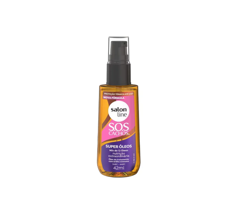 S.O.S Cachos Super Óleos 42ml - Salon Line