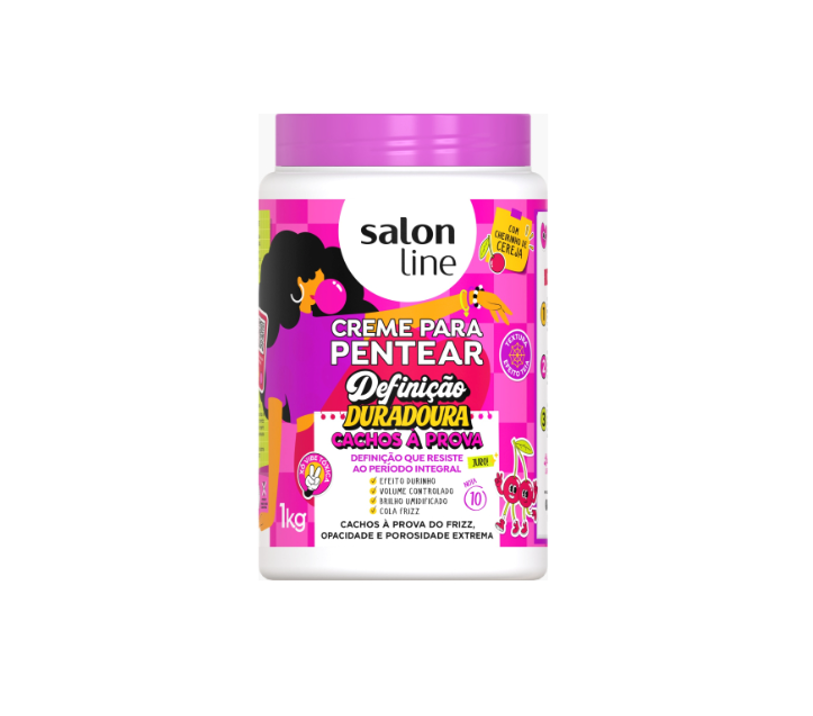 Creme para Pentear Definição Duradoura 1kg - Salon Line