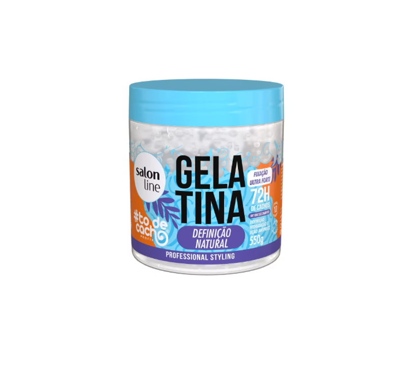 Gelatina Definição Natural 550g - Salon Line