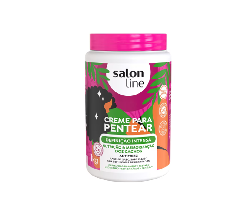 Creme para Pentear Definição Intensa 1kg - Salon Line 