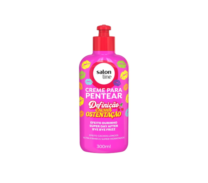 Creme para Pentear Definição Cachos Ostentação 300ml - Salon Line