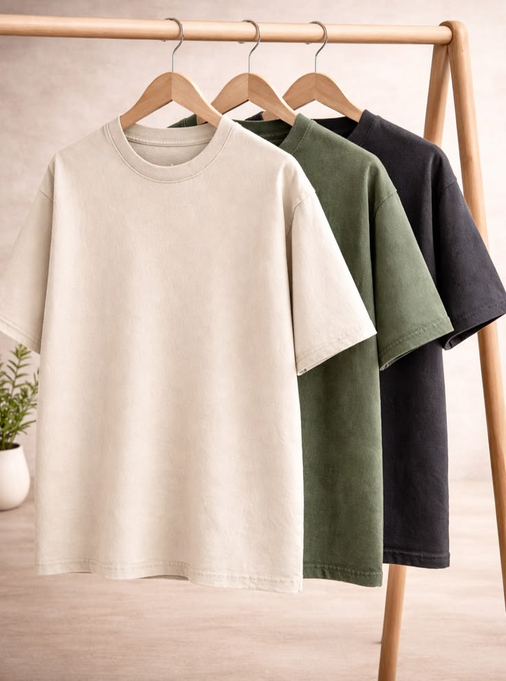 Classic Cotton T-Shirts Set