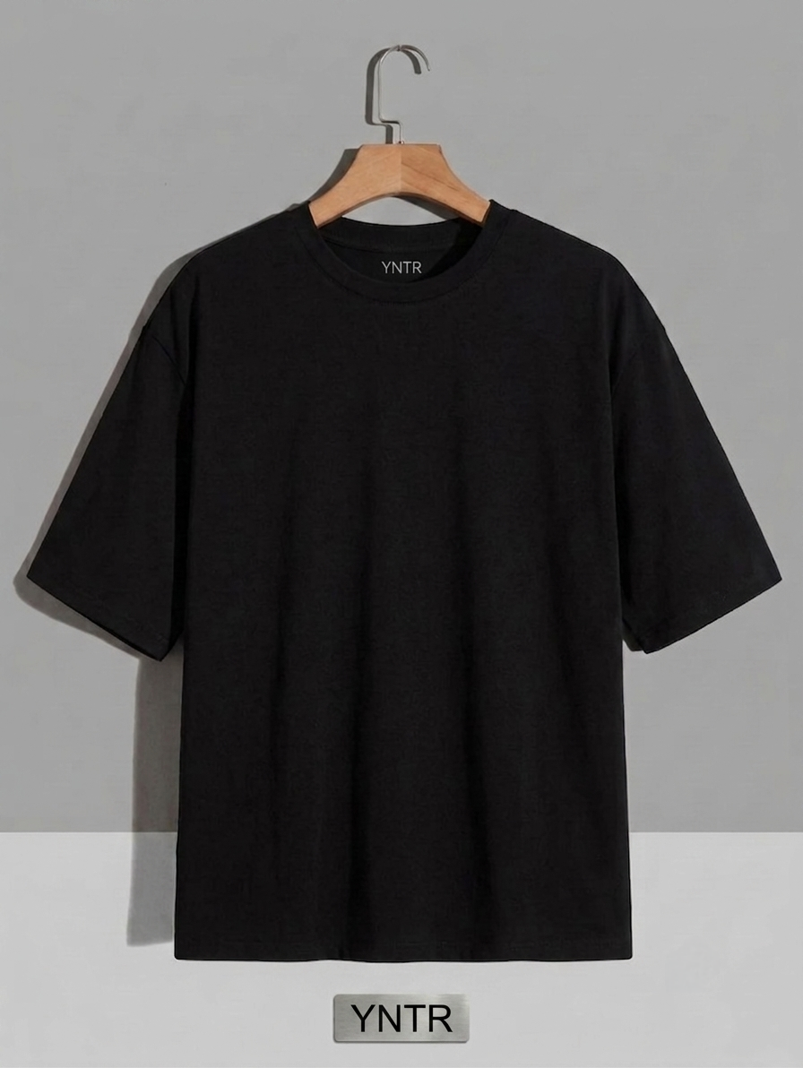 YNTR Classic Black T-Shirt