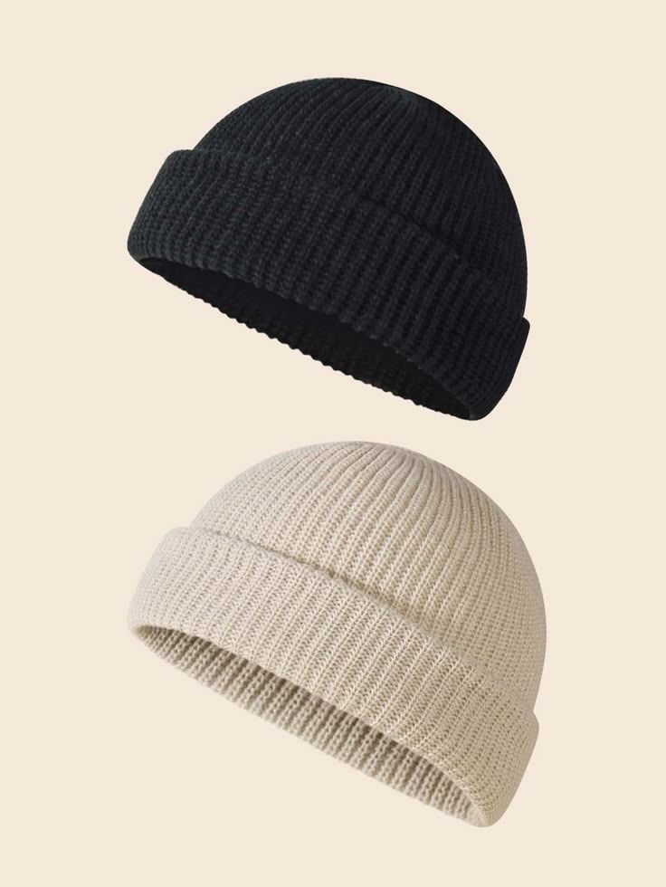 Classic Knit Beanie Set