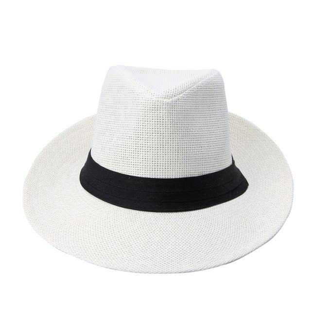Classic White Fedora Hat