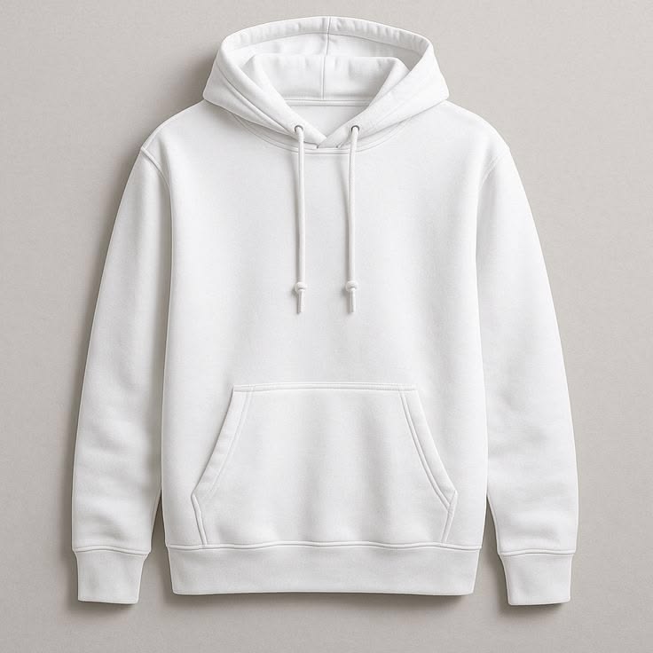 Classic White Hoodie