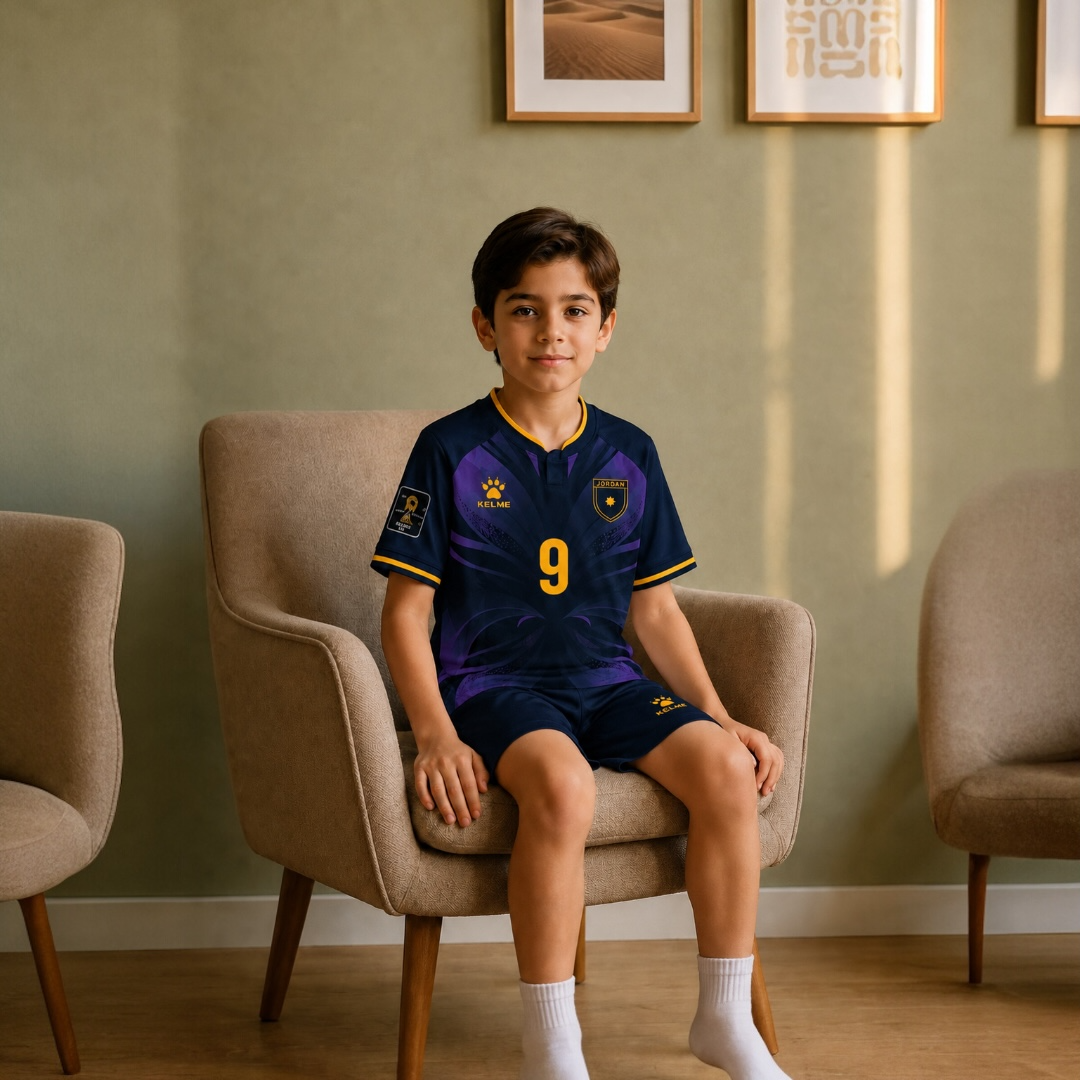 طقم المنتخب الوطني السوسنة للأطفال 2026