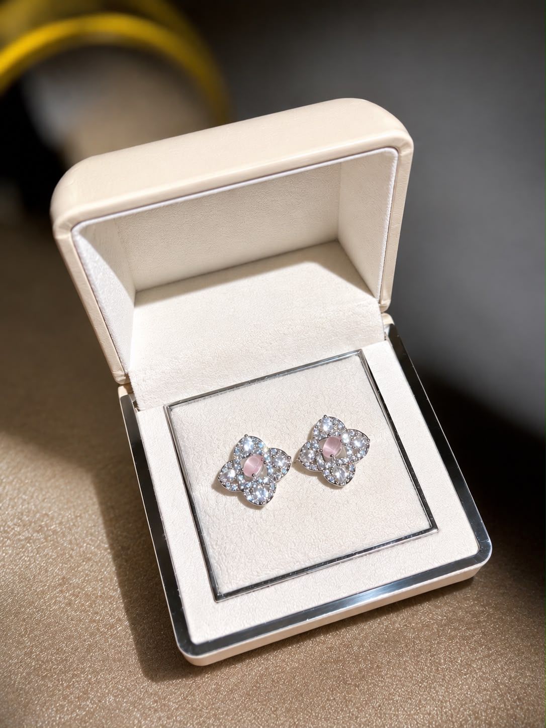 Zarqonic Floral Studs