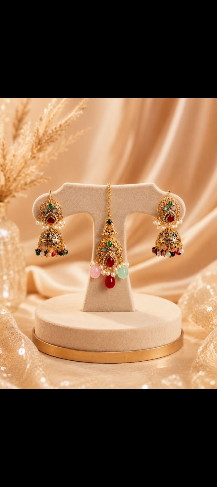 Royal Jhumka Set